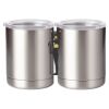 10 oz. Silver Stainless Steel Short Tumbler Thumbnail