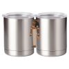 10 oz. Silver Stainless Steel Short Tumbler Thumbnail