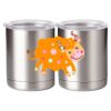 10 oz. Silver Stainless Steel Short Tumbler Thumbnail