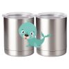 10 oz. Silver Stainless Steel Short Tumbler Thumbnail