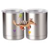 10 oz. Silver Stainless Steel Short Tumbler Thumbnail