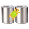 10 oz. Silver Stainless Steel Short Tumbler Thumbnail