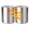 10 oz. Silver Stainless Steel Short Tumbler Thumbnail