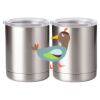 10 oz. Silver Stainless Steel Short Tumbler Thumbnail