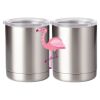 10 oz. Silver Stainless Steel Short Tumbler Thumbnail