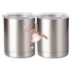 10 oz. Silver Stainless Steel Short Tumbler Thumbnail