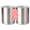 10 oz. Silver Stainless Steel Short Tumbler Thumbnail