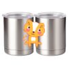 10 oz. Silver Stainless Steel Short Tumbler Thumbnail