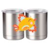 10 oz. Silver Stainless Steel Short Tumbler Thumbnail