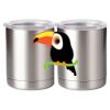 10 oz. Silver Stainless Steel Short Tumbler Thumbnail