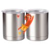 10 oz. Silver Stainless Steel Short Tumbler Thumbnail