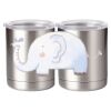 10 oz. Silver Stainless Steel Short Tumbler Thumbnail