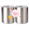 10 oz. Silver Stainless Steel Short Tumbler Thumbnail