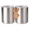 10 oz. Silver Stainless Steel Short Tumbler Thumbnail