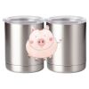 10 oz. Silver Stainless Steel Short Tumbler Thumbnail