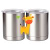 10 oz. Silver Stainless Steel Short Tumbler Thumbnail