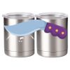 10 oz. Silver Stainless Steel Short Tumbler Thumbnail