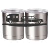 10 oz. Silver Stainless Steel Short Tumbler Thumbnail