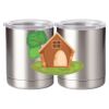 10 oz. Silver Stainless Steel Short Tumbler Thumbnail