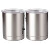 10 oz. Silver Stainless Steel Short Tumbler Thumbnail