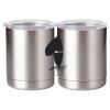 10 oz. Silver Stainless Steel Short Tumbler Thumbnail