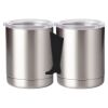 10 oz. Silver Stainless Steel Short Tumbler Thumbnail
