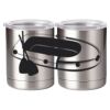 10 oz. Silver Stainless Steel Short Tumbler Thumbnail