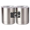 10 oz. Silver Stainless Steel Short Tumbler Thumbnail