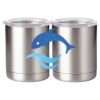10 oz. Silver Stainless Steel Short Tumbler Thumbnail
