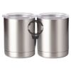 10 oz. Silver Stainless Steel Short Tumbler Thumbnail