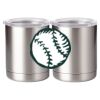 10 oz. Silver Stainless Steel Short Tumbler Thumbnail