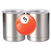 10 oz. Silver Stainless Steel Short Tumbler Thumbnail