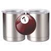 10 oz. Silver Stainless Steel Short Tumbler Thumbnail