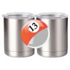 10 oz. Silver Stainless Steel Short Tumbler Thumbnail