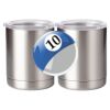 10 oz. Silver Stainless Steel Short Tumbler Thumbnail