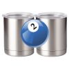 10 oz. Silver Stainless Steel Short Tumbler Thumbnail