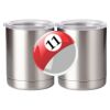 10 oz. Silver Stainless Steel Short Tumbler Thumbnail