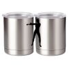 10 oz. Silver Stainless Steel Short Tumbler Thumbnail