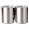 10 oz. Silver Stainless Steel Short Tumbler Thumbnail