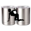 10 oz. Silver Stainless Steel Short Tumbler Thumbnail