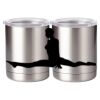 10 oz. Silver Stainless Steel Short Tumbler Thumbnail