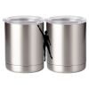 10 oz. Silver Stainless Steel Short Tumbler Thumbnail