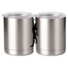 10 oz. Silver Stainless Steel Short Tumbler Thumbnail