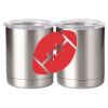 10 oz. Silver Stainless Steel Short Tumbler Thumbnail