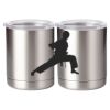 10 oz. Silver Stainless Steel Short Tumbler Thumbnail