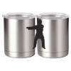 10 oz. Silver Stainless Steel Short Tumbler Thumbnail
