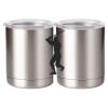 10 oz. Silver Stainless Steel Short Tumbler Thumbnail