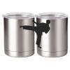 10 oz. Silver Stainless Steel Short Tumbler Thumbnail