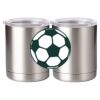 10 oz. Silver Stainless Steel Short Tumbler Thumbnail