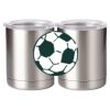 10 oz. Silver Stainless Steel Short Tumbler Thumbnail